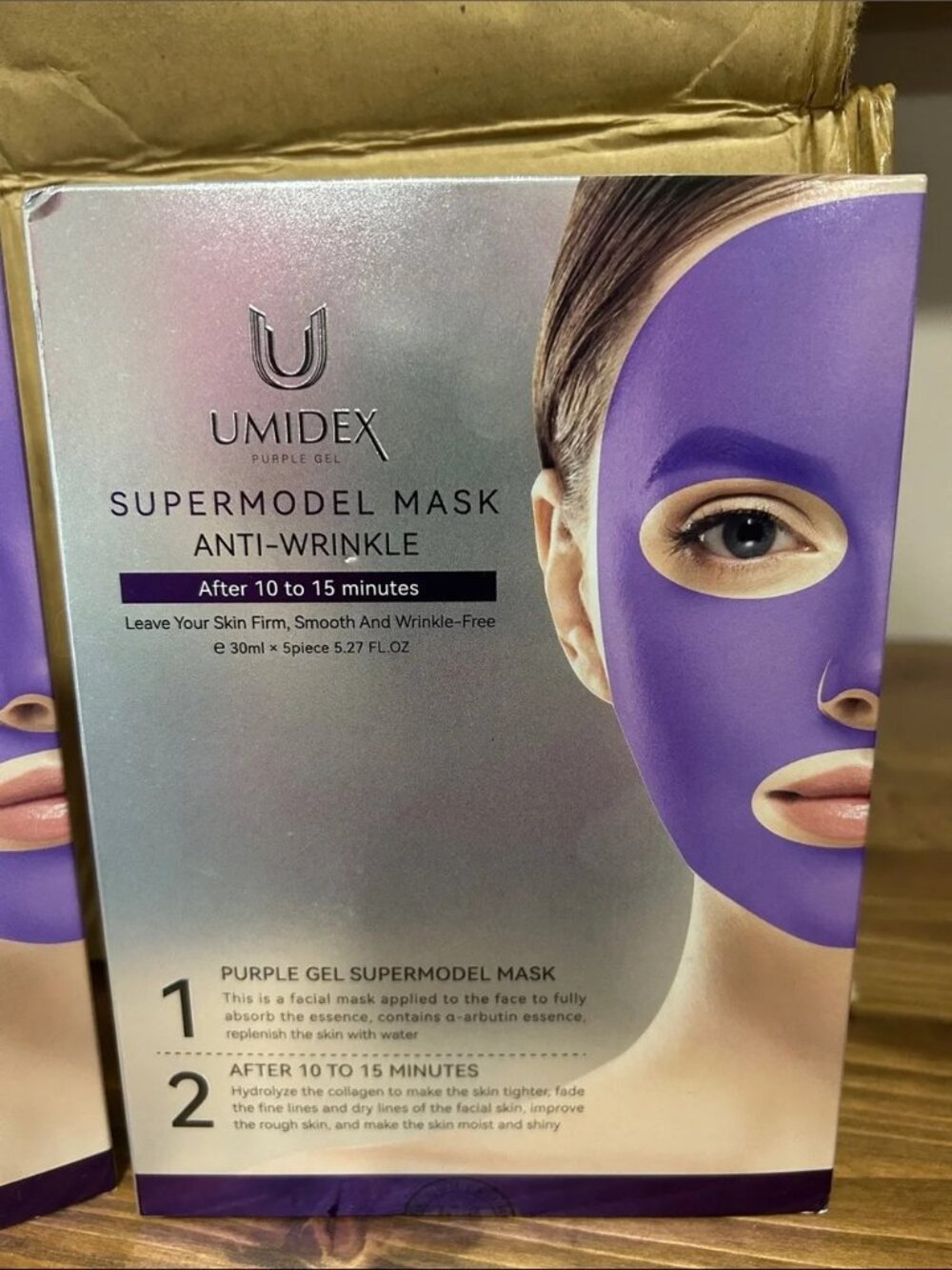 Umidex Purple Gel Supermodel Mask